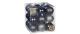 Inge Weihnachtskugeln Shellac Black