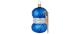 Inge Weihnachtskugel Wolle, Blau