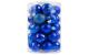 COCON Weihnachtskugeln royalblau, 34 Stk.