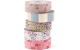 Rico Washi Tape Set, Bouquet Sauvage