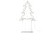 COCON 3D Metall Tannenbaum 1200 L