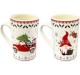 Dameco Tassen Christmas, 2er Set