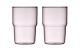 Lyngby Trinkglas Torino 40 cl 2 Stk. Pink