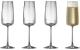 Lyngby Champagnerglas Zero 30 cl 4 Stk.