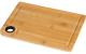 Schou Schneidebrett mit Silikonring, Bambus