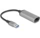Delock USB3.2 Gen2 Typ-A zu LAN Adapter