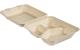 Biopak Box Hinged Bagasse braun