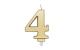 Amscan Kerzen Zahl 4 Sparkling Celebrations