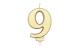 Amscan Kerzen Zahl 9 Sparkling Celebrations