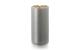 balthasar LED Kerze Novita gross silber