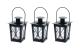 COCON Laternen Mini 3er Set schwarz