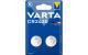 VARTA Knopfzelle CR2430, 3V, 2 Stk.