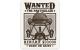 Wanted Partykiller Sticker