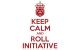 Keep calm & Roll Initiative Sticker