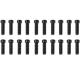 RC4WD Scale Hex Head Bolts M3x10mm Black