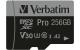 Verbatim Card Pro U3 SDXC Card C10 256GB