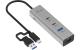 i-tec Charging Metal HUB 2x USBC+2x USBA