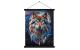 Crystal Art Scroll Enchanted Wolf 40x50cm