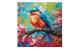 Crystal Art Kit Spring Robin 30x30cm