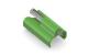 MicroX4 Verriegelungsclip, grün, 10 Stk
