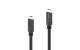 MicroX4 USB4 Kabel Typ C-C, 1.5m