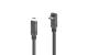 MicroX4 USB4 Kabel Typ C-C, 0.5m, 90°, U/D