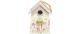Dameco Aufsteller Vogelhaus aus Holz