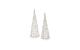 STT LED Silber Baum Set 2 Stk.