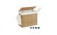 Songmics Wäschekorb Nature, 160 L