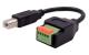 EXSYS EX-49131, USB-B Terminal Block Adap.