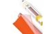 Poli-Tape Aufbügelfolie Flock Orange