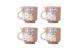 Bloomingville Tassen Missy, 4er Set