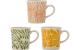 Bloomingville Tassen Fauni, 3er Set