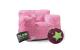 Lumaland Sitzsack Sessel Glow in Dark Pink