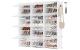 Songmics Schuhboxen bis 48 Schuhe, Weiss