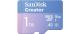SanDisk Creator microSDXC Card 1TB