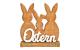 G.Wurm Aufsteller Hase Schriftzug