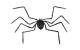 Partydeco Spinne