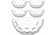 Leonardo Schalen Set Cucina Optic 5tlg L