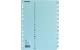 NOVOOO Kartonregister blau/beige A4