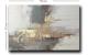 Wallxpert Bild Gold/Grau 45x70 cm