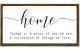 Wallxpert Bild home 25x50 cm
