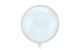 Partydeco Ballon Transparent blau