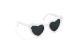 Partydeco Brille Herz