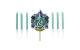 PME Harry Potter Kerzen Set Slytherin Haus