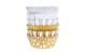 PME Cupcake Backförmchen Gold und Silber
