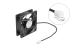 Delock Gehäuselüfter 80x80x25mm, 5V
