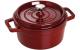 Staub Cocotte 22cm, rund, Grenadine-Rot,