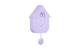 KARLSSON Wanduhr Kuckuck, Soft Purple