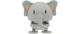 Hoptimist Aufsteller Elefant, Gr. S